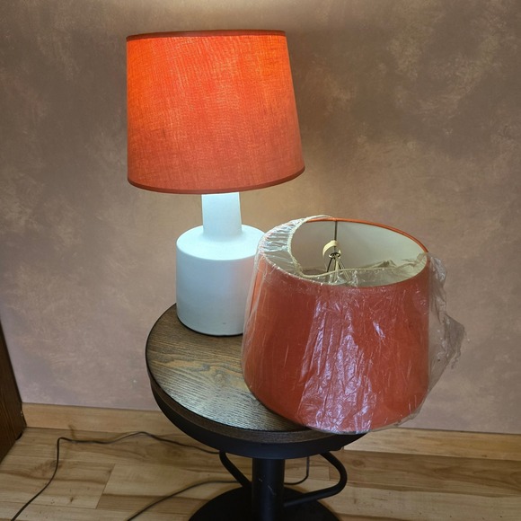 MCM Marshall Studios Jane & Gordon MARTZ table‎ lamp WITH 2 SHADES *excellent* - Picture 1 of 17